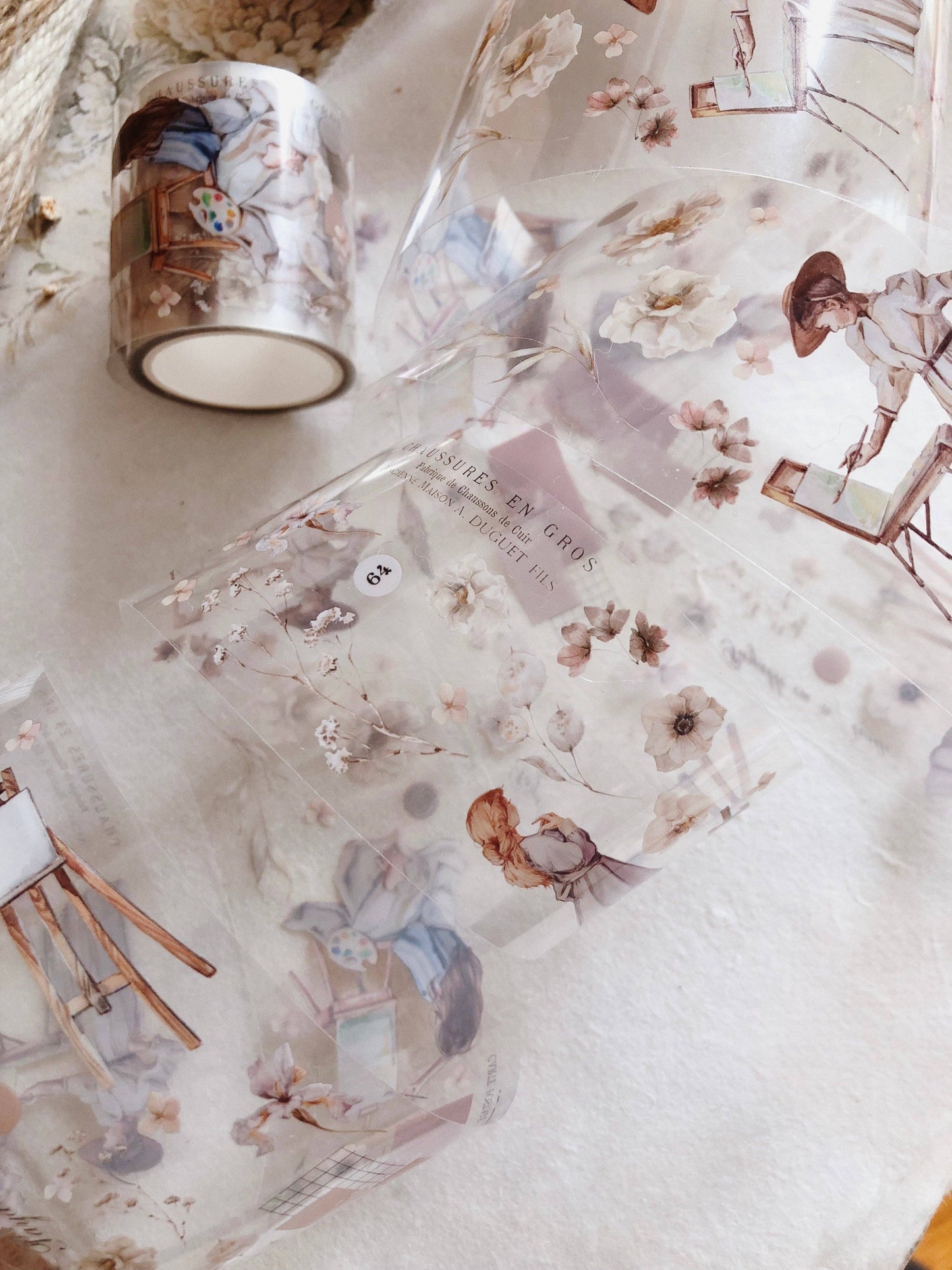 Pettape | kunst meisjes | hele rol
