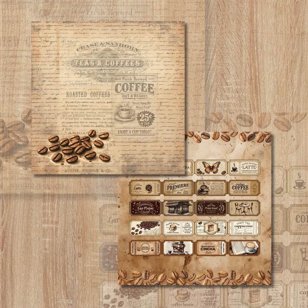 Papierblok | roasted memories