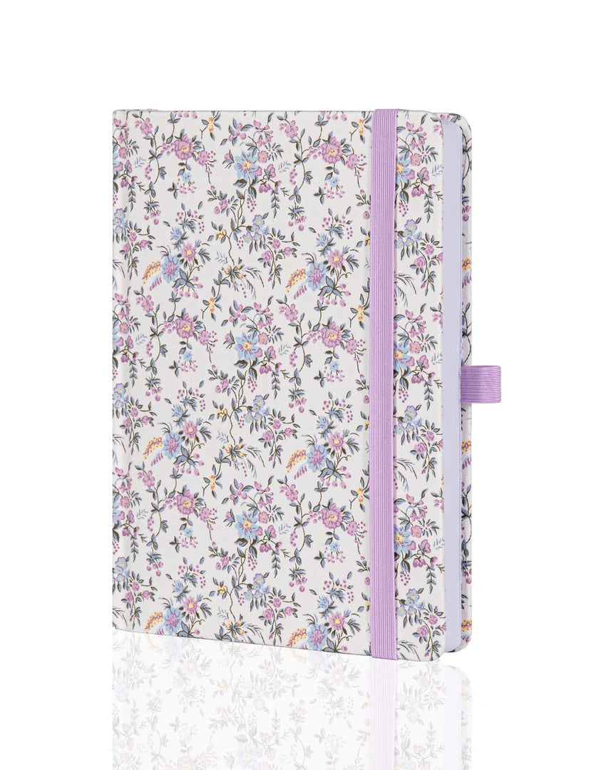 Journal | floral lavendel