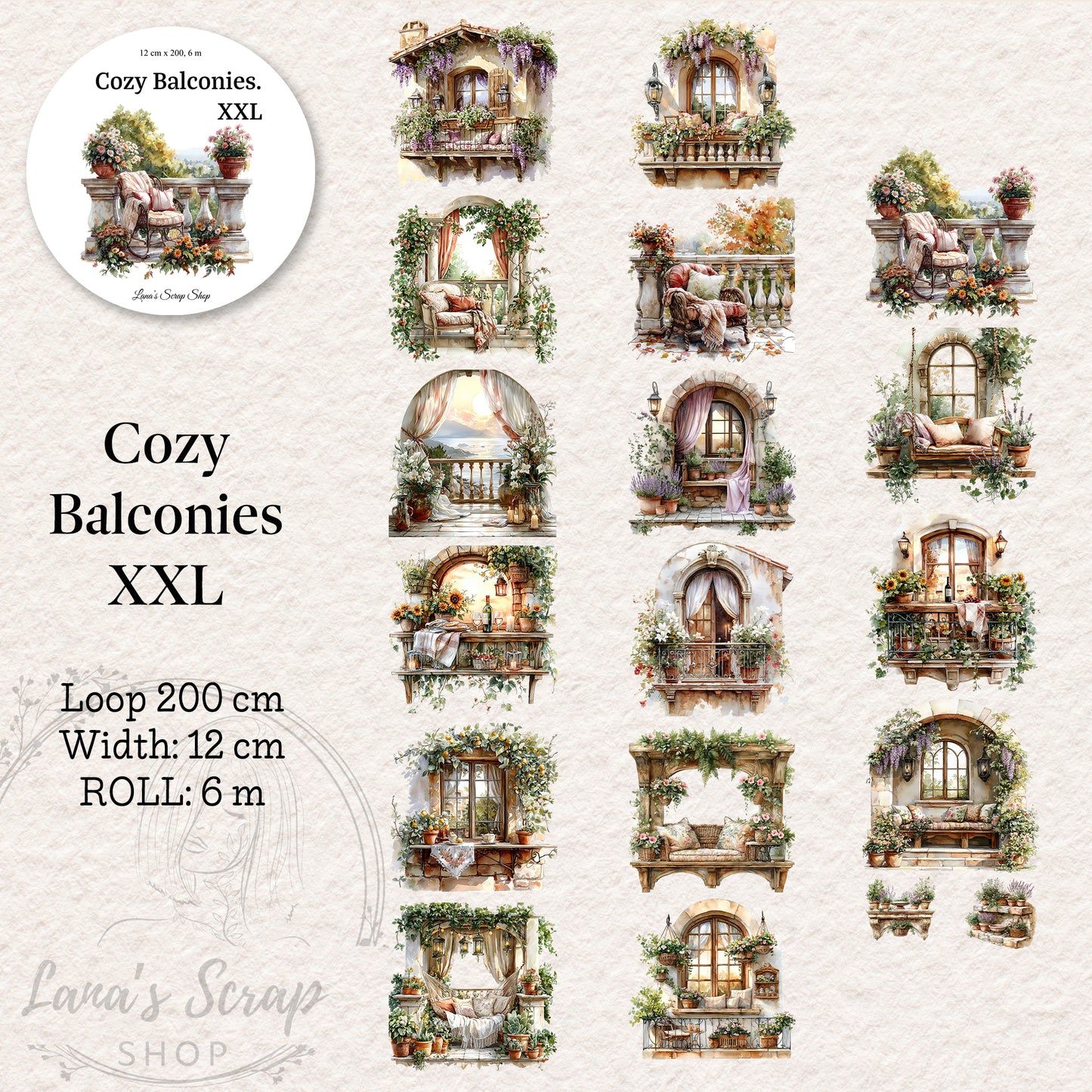 Pettape | Cozy Balconies XXL