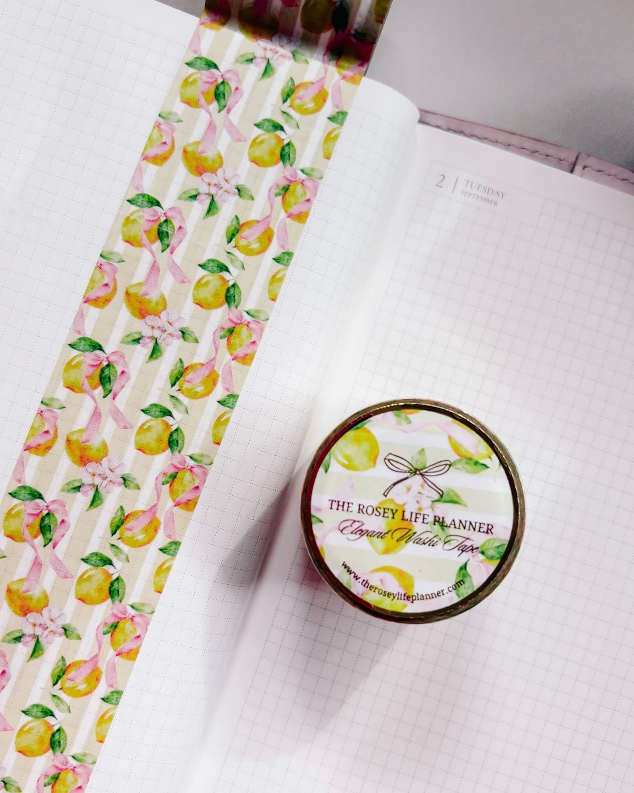 Washitape | lemon love