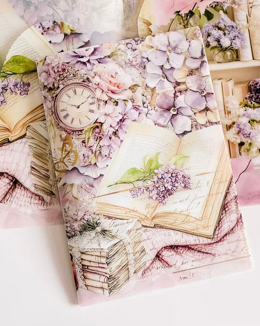 Bewaarhoesje | spring lilac | A5