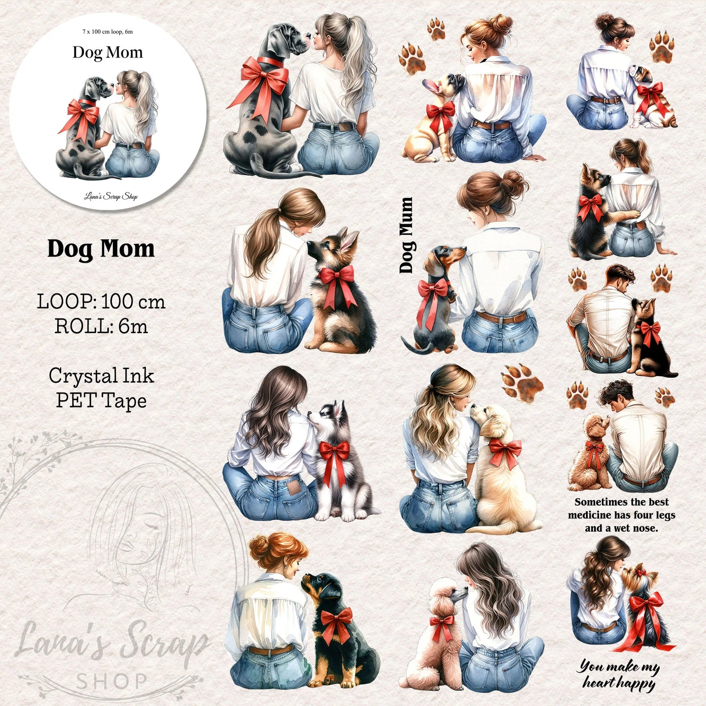 Pettape | dog mom