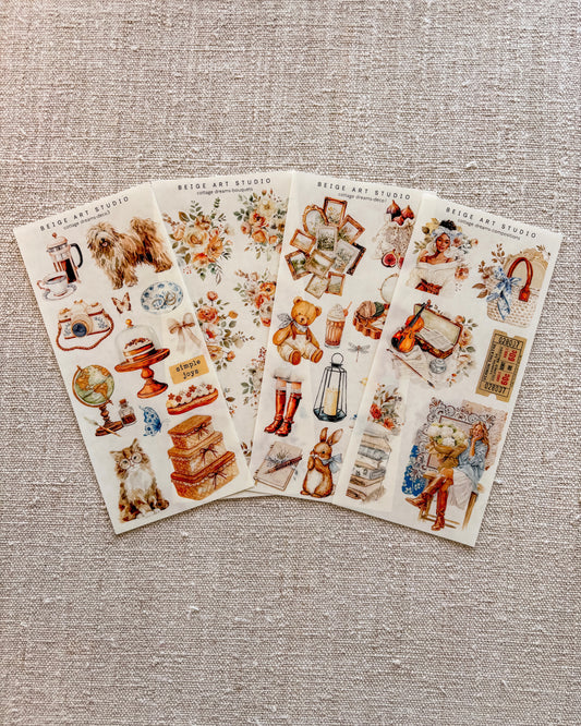 stickervel set | cottage dream
