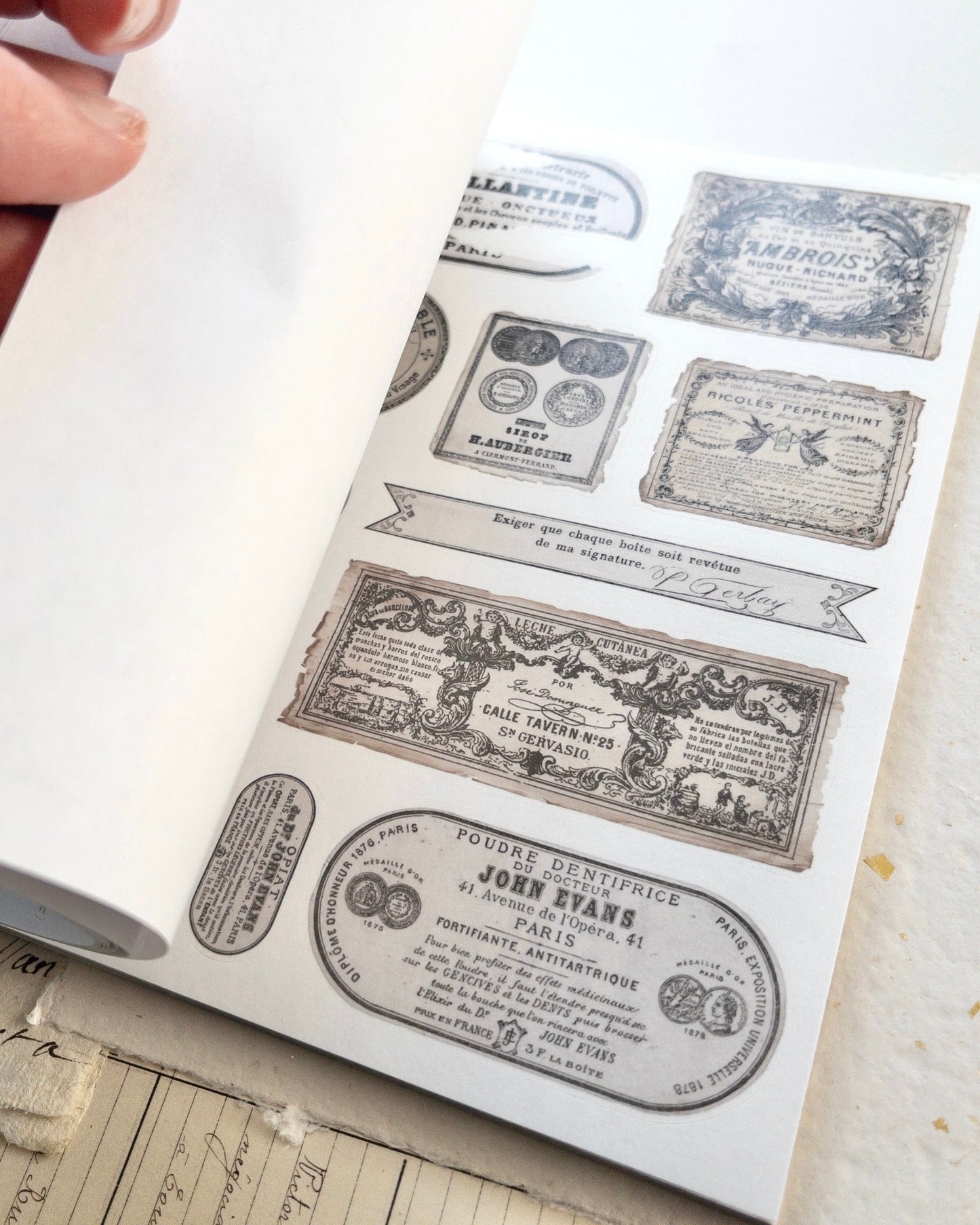 Washitape Stickerboek | spring cottage