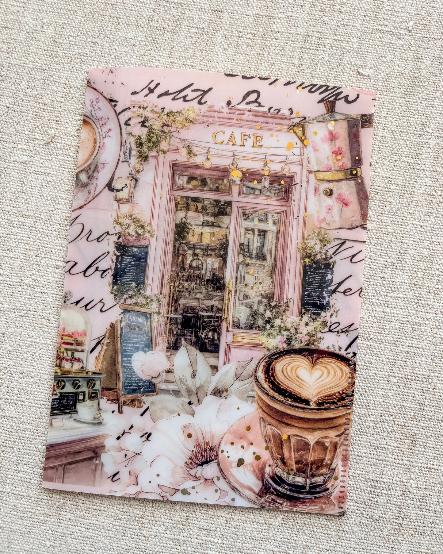 Bewaarhoesje | coffee & planning | A5