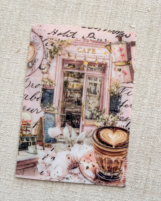 Bewaarhoesje | coffee & planning | A5