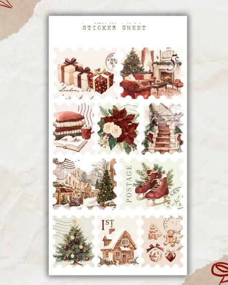 Stickervel | warm holidays 3