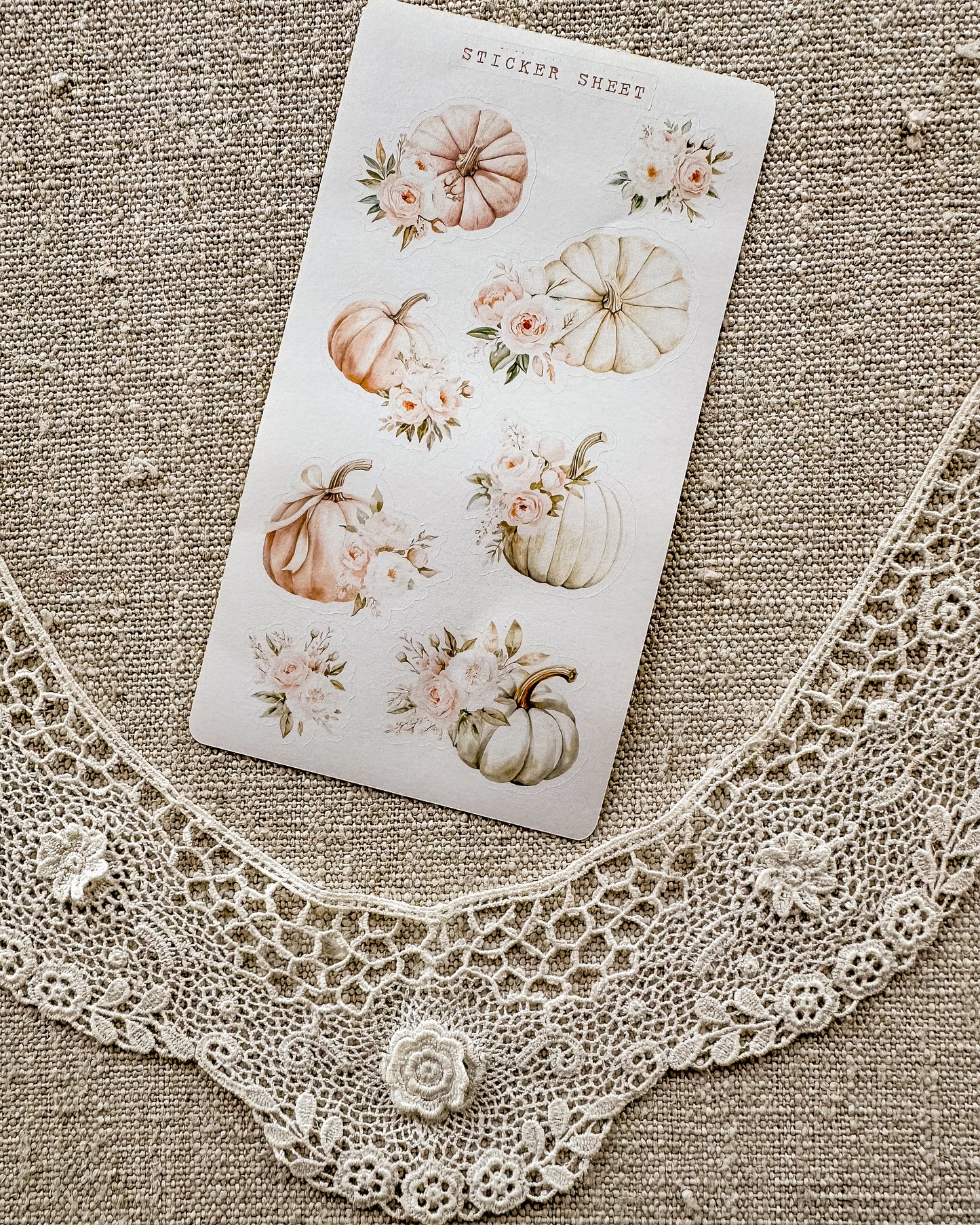 Stickervel | cozy herfst 2