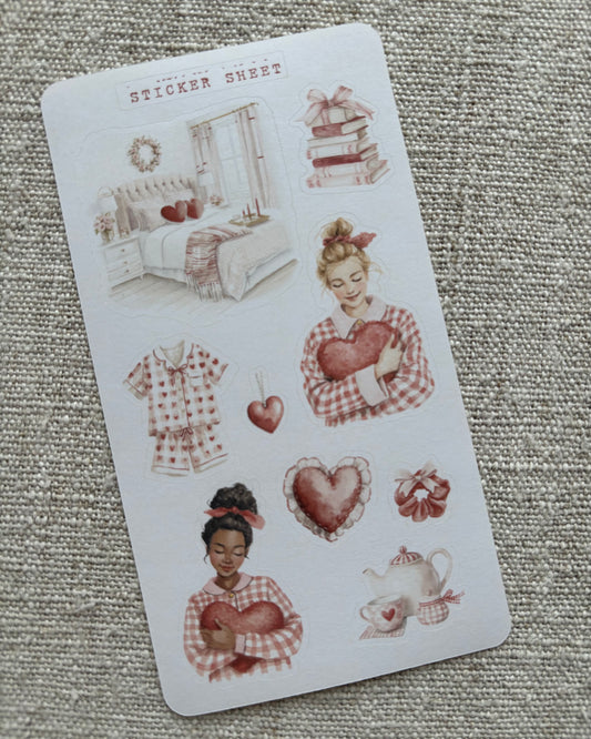 Stickervel | heart to heart 1