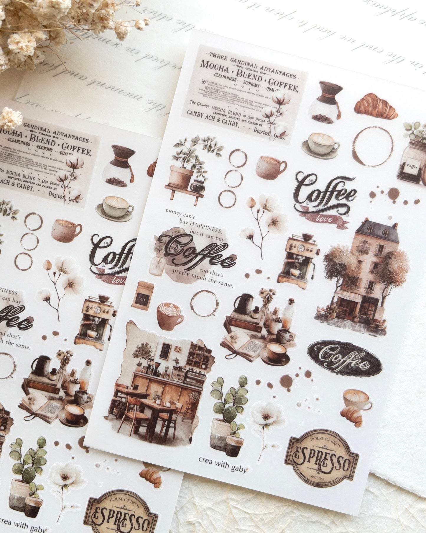 Stickervel | rustic roast