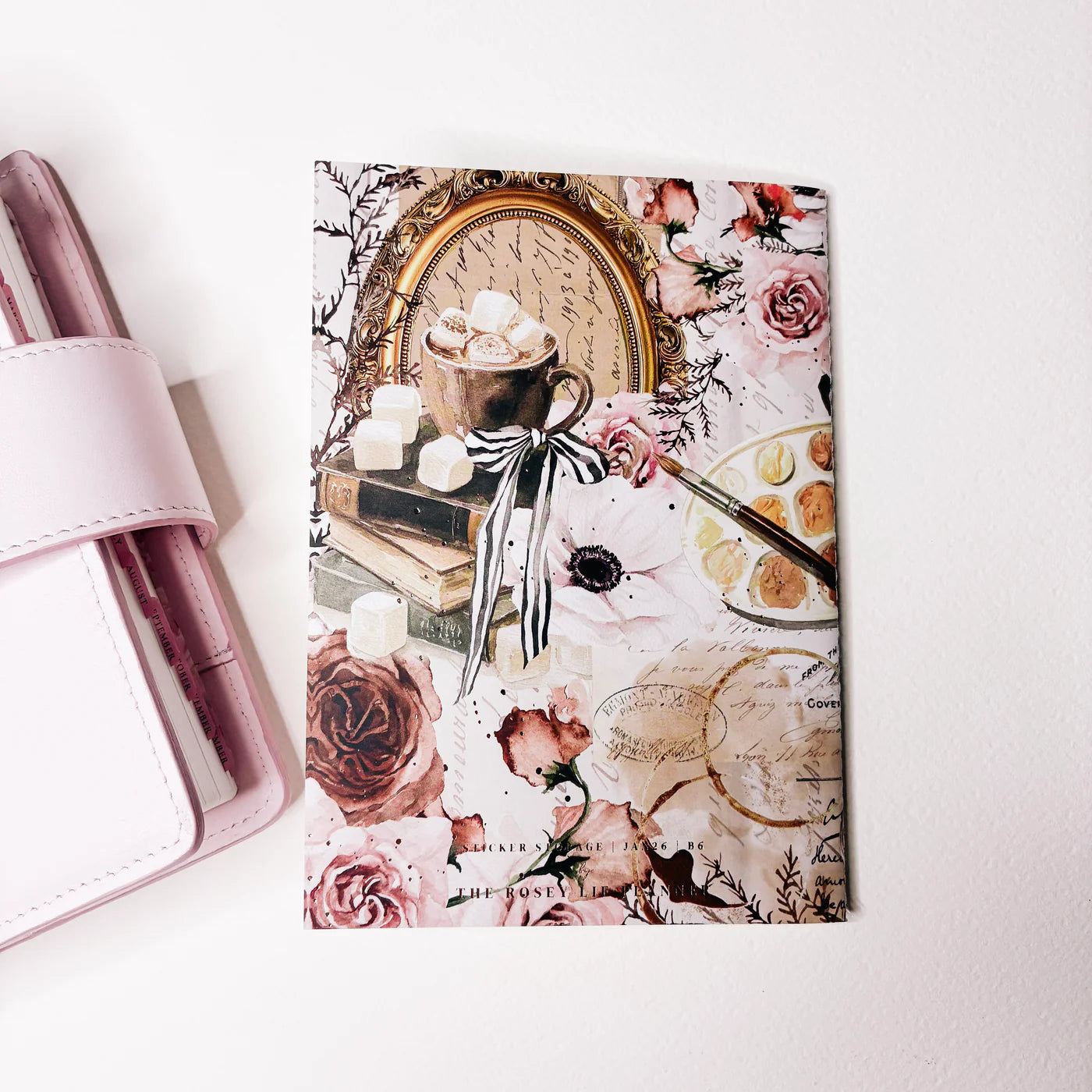 Herbruikbaar stickerboek B6 | blossom love