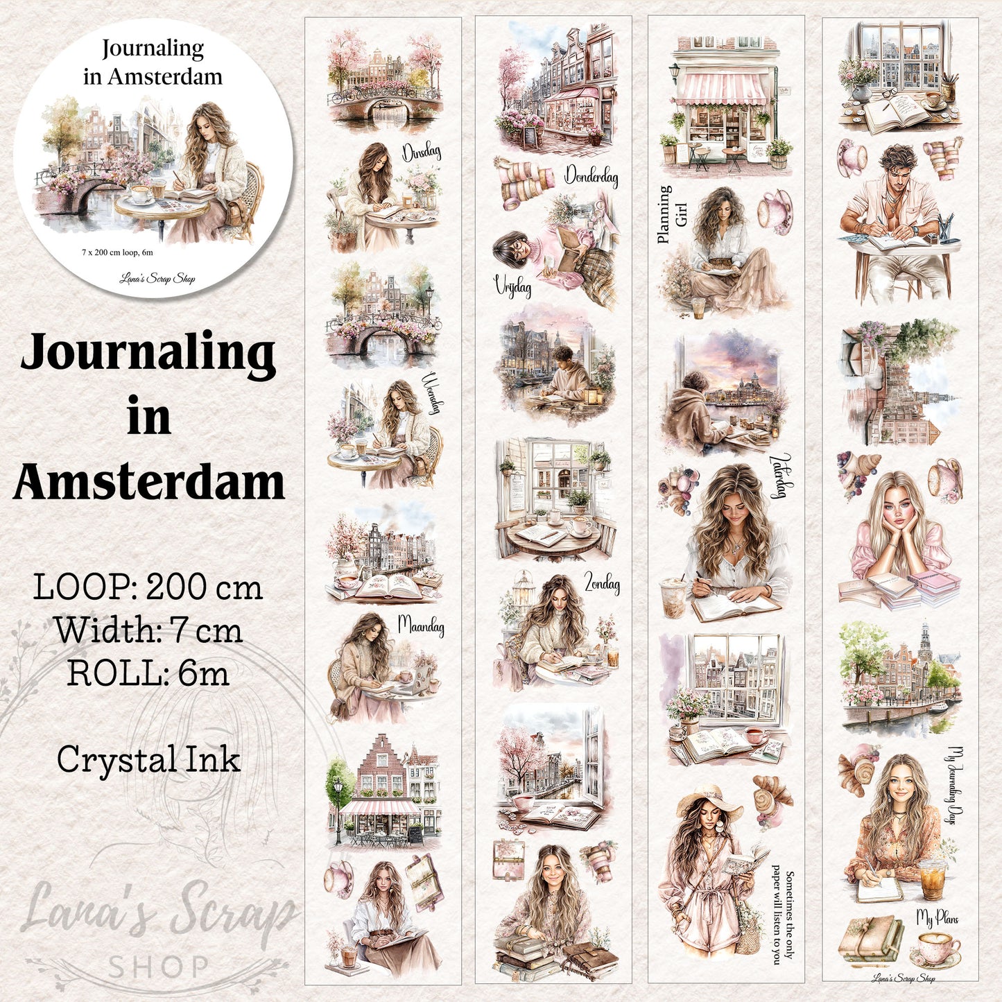 Pettape | journaling in Amsterdam
