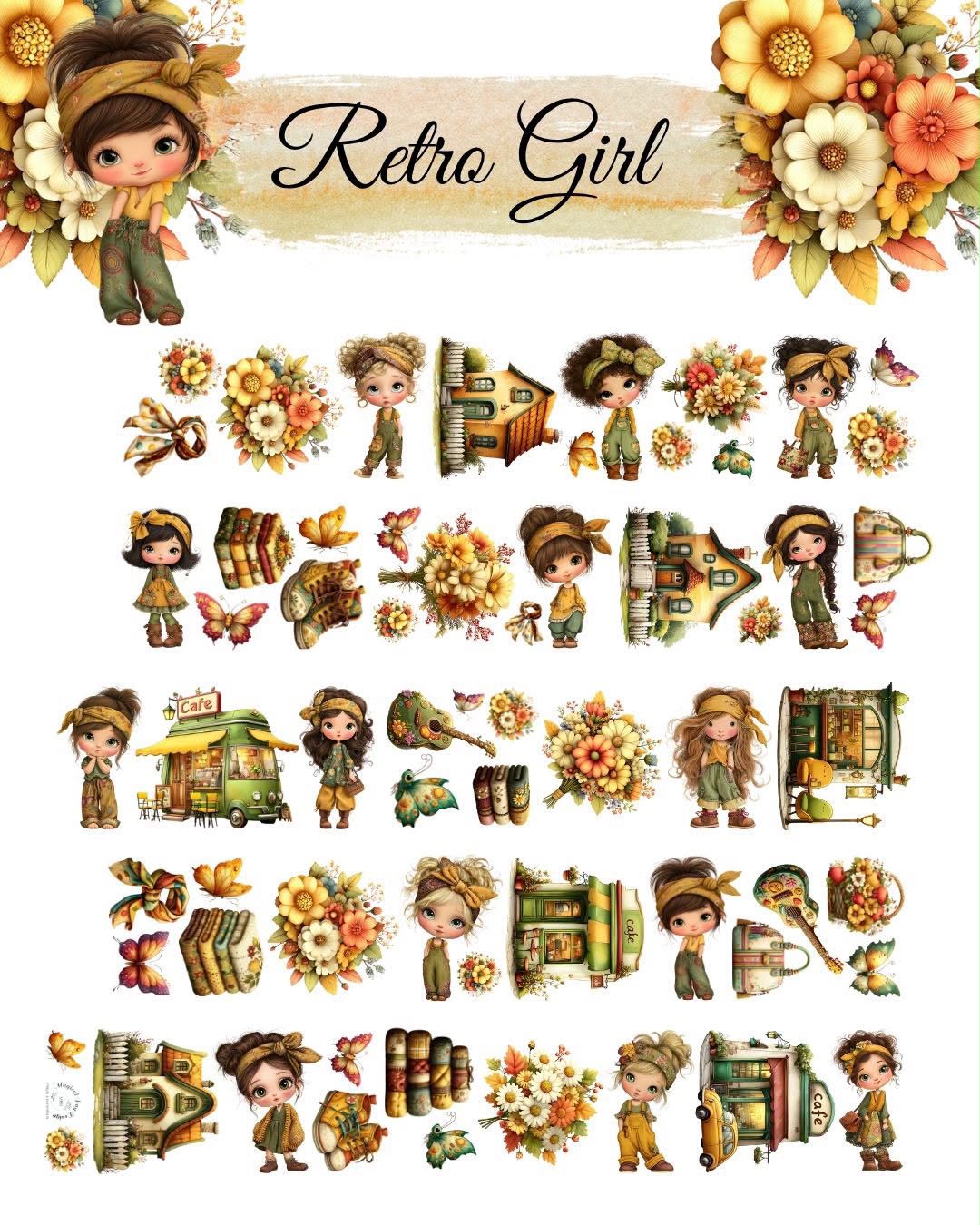 Pettape | Retro girls