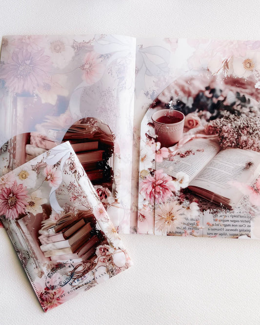 Bewaarhoesje | floral | A4 of A5