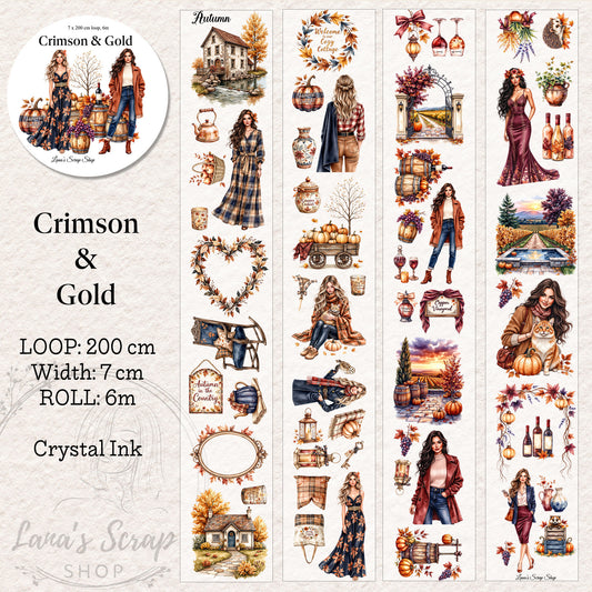 Pettape | crimson & gold