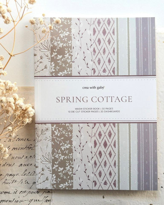 Washitape Stickerboek | spring cottage