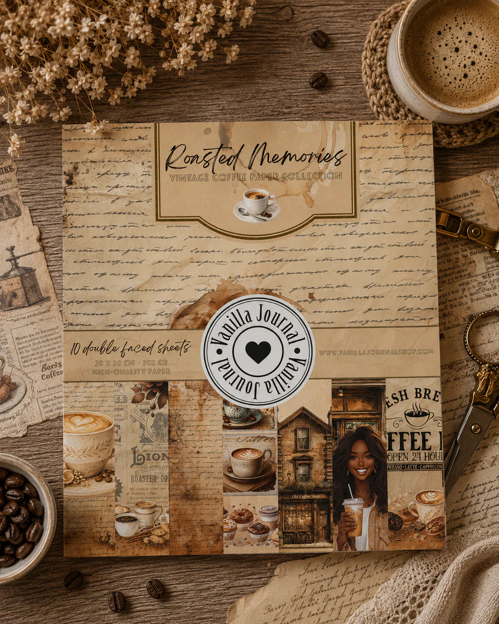 Papierblok | roasted memories