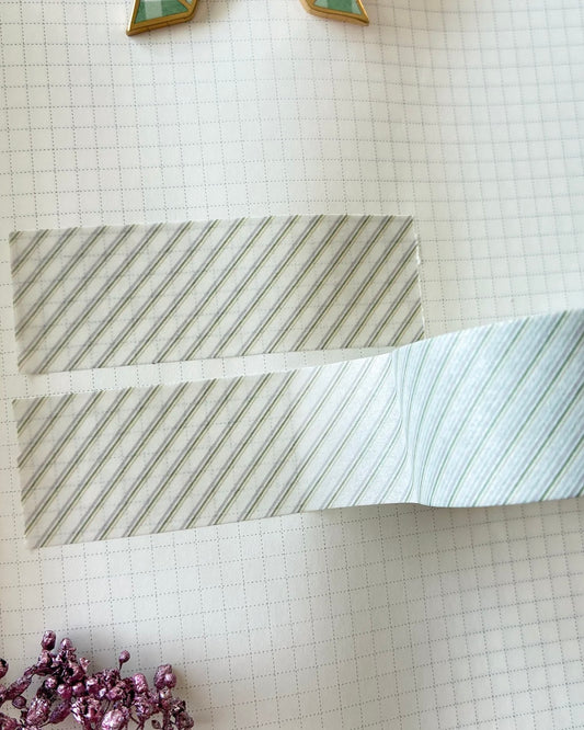 Washitape | reading in nature stripes