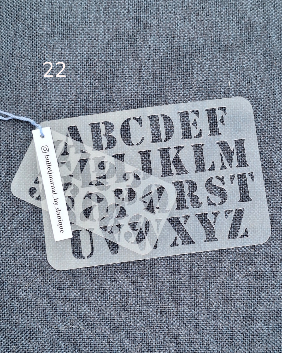 Stencil | nummer 22