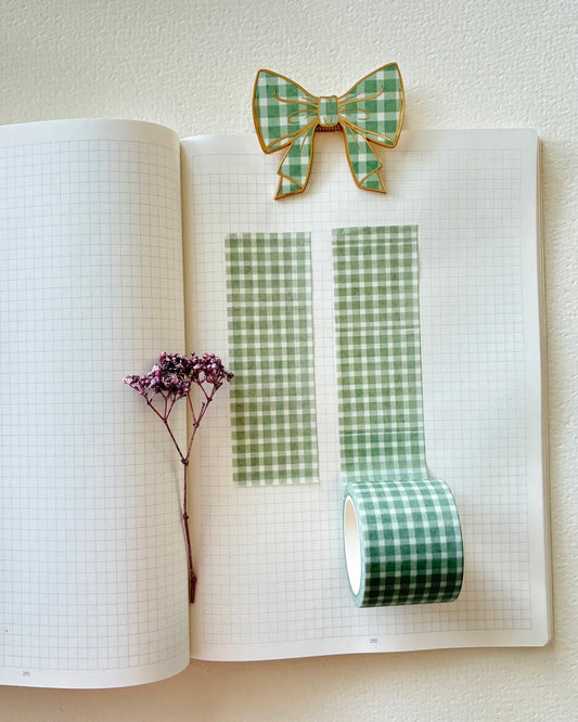 Washitape | green grid