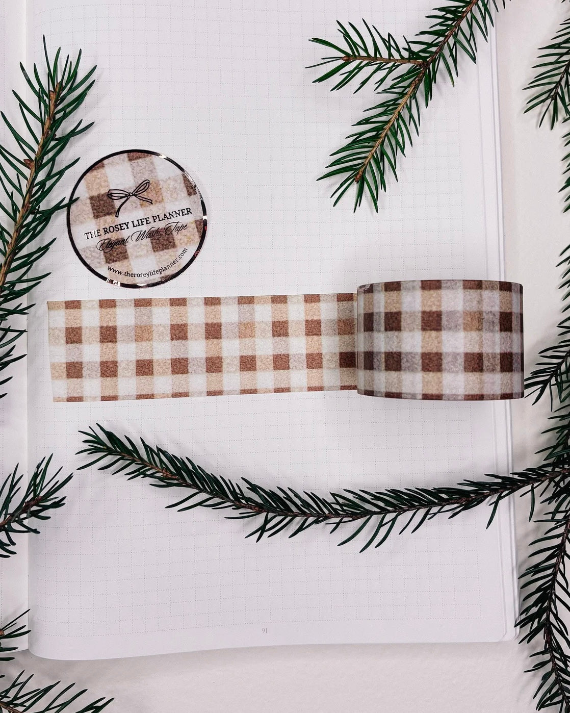 Washitape | winter love ruit