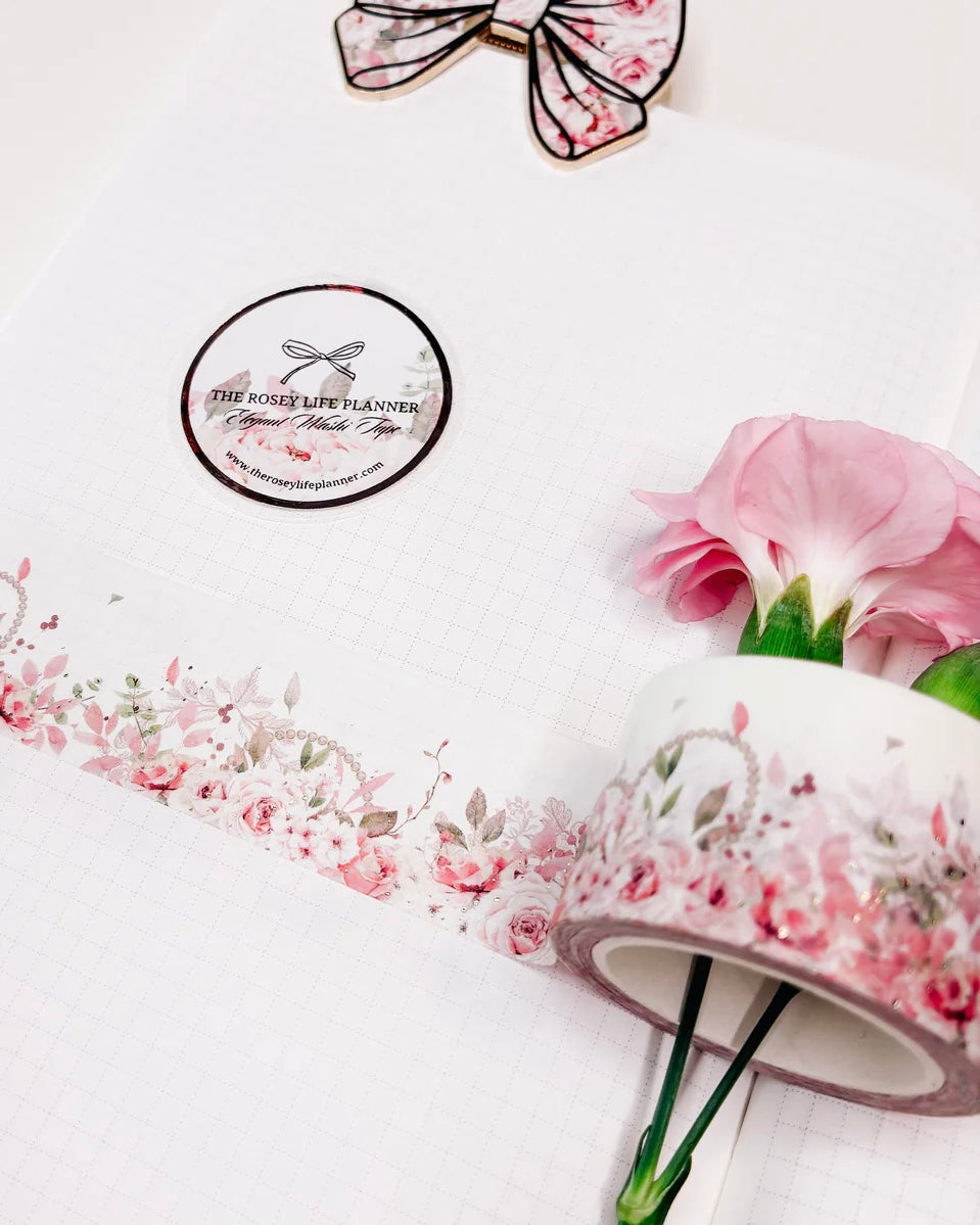 Washitape | roses collage