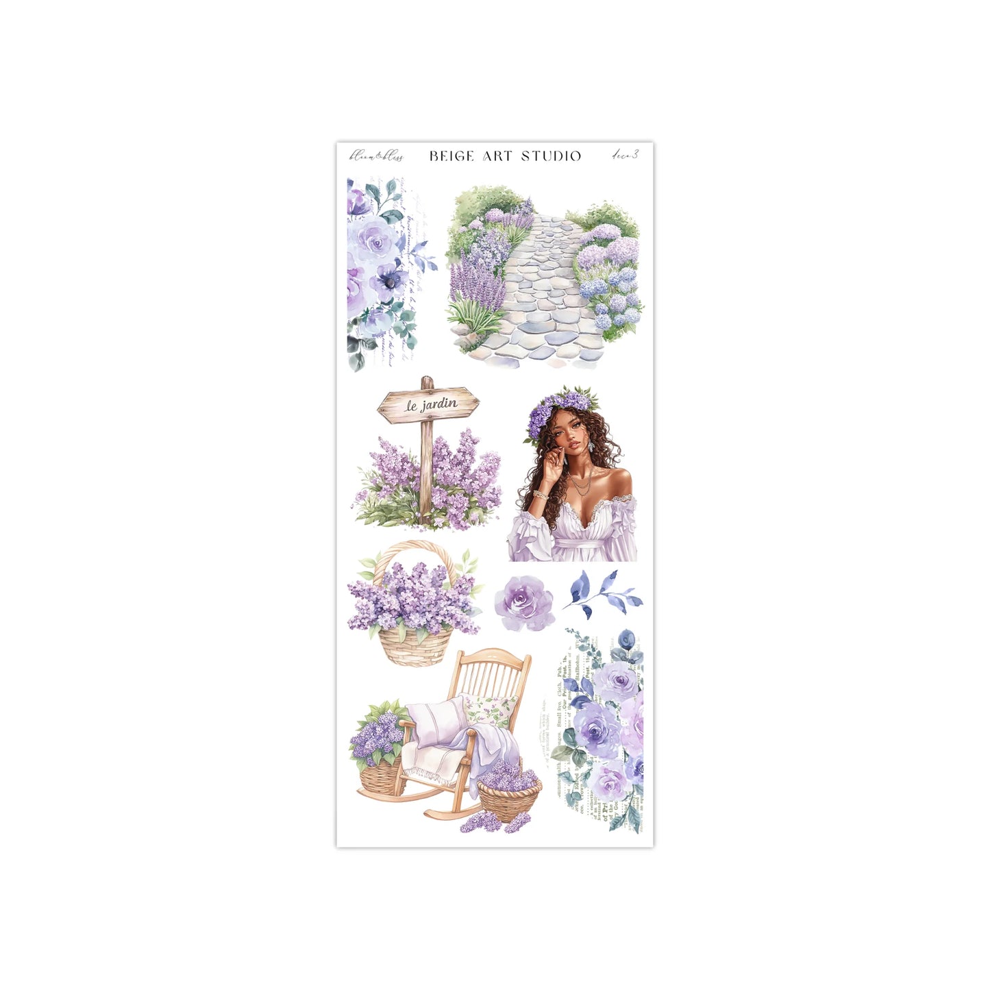Stickervel set | bloom & bliss