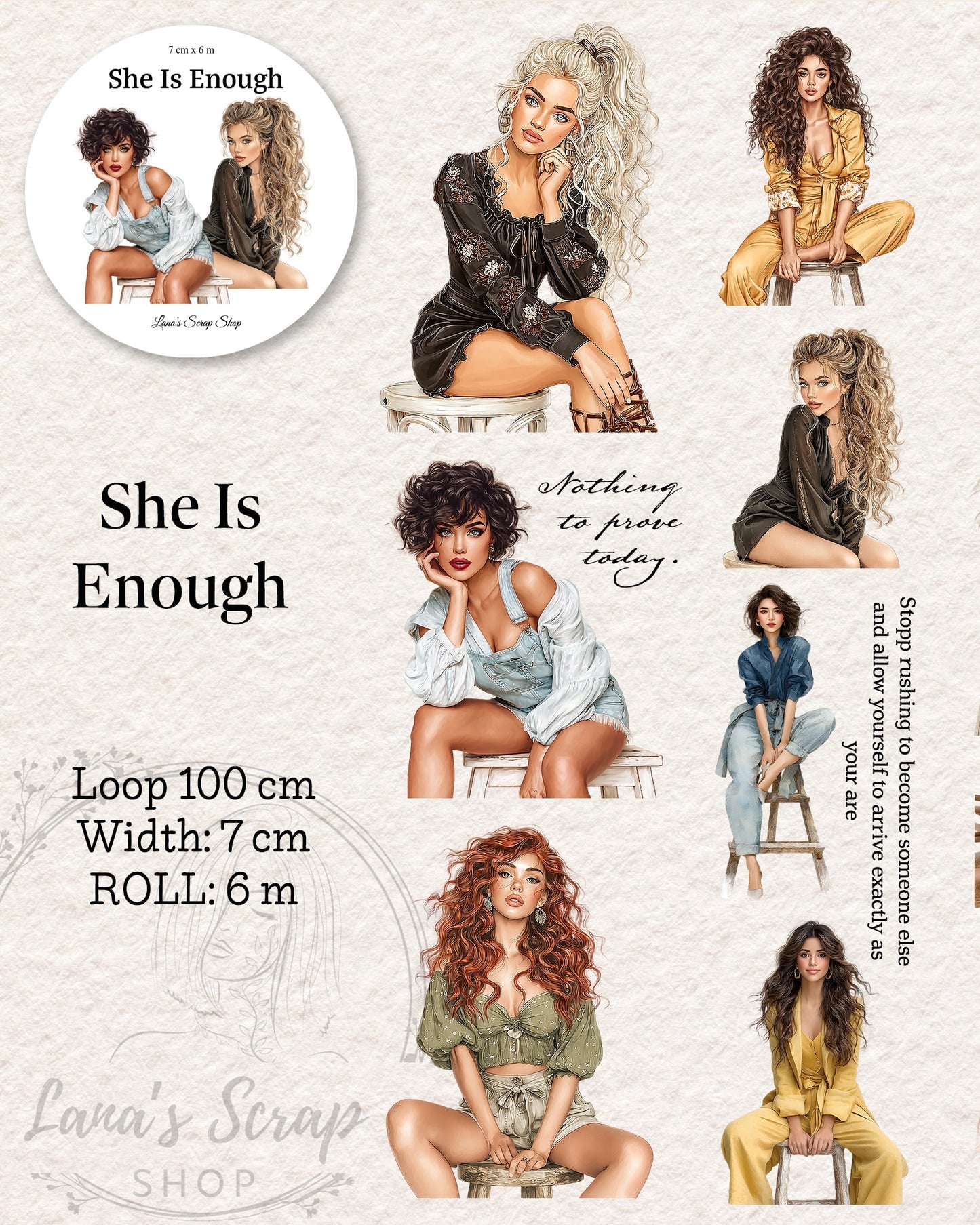 Pettape | she is enough