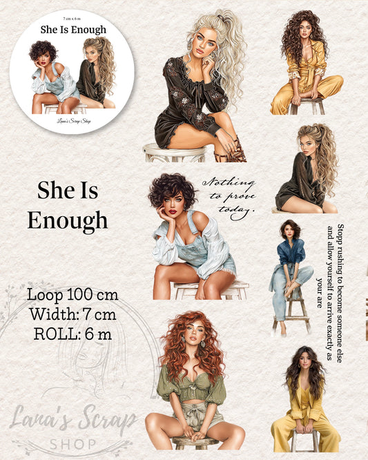 Pettape | she is enough