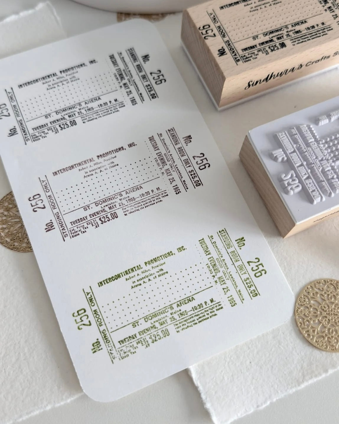 Stempel | vintage ticket
