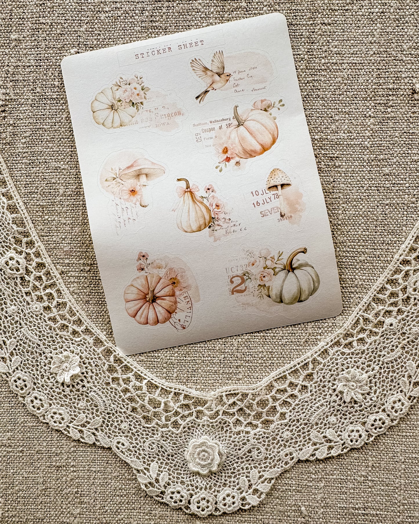 Stickervel | cozy herfst 1