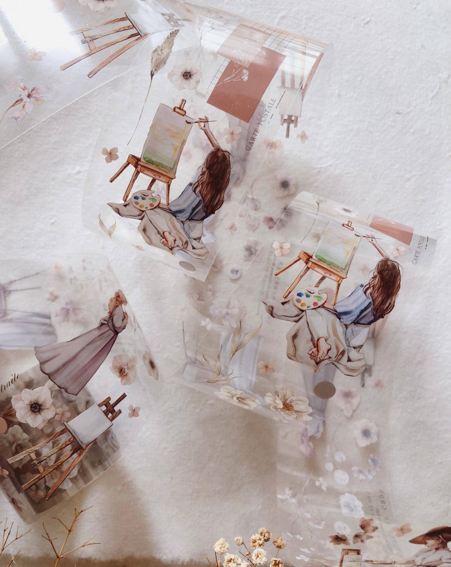 Pettape | kunst meisjes | hele rol
