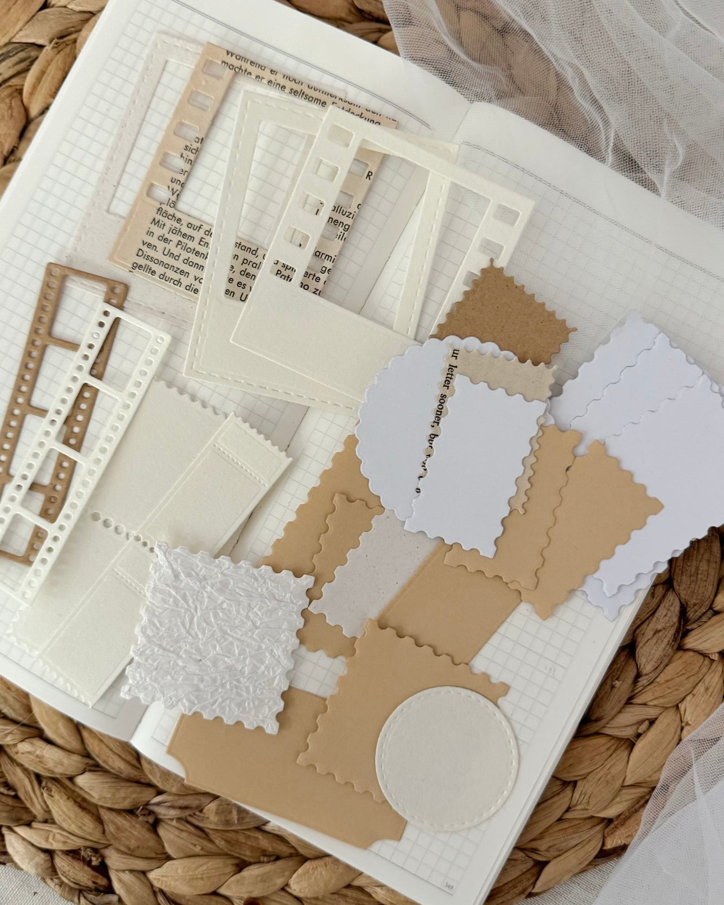 Sticker/papier set| basics 24 st.