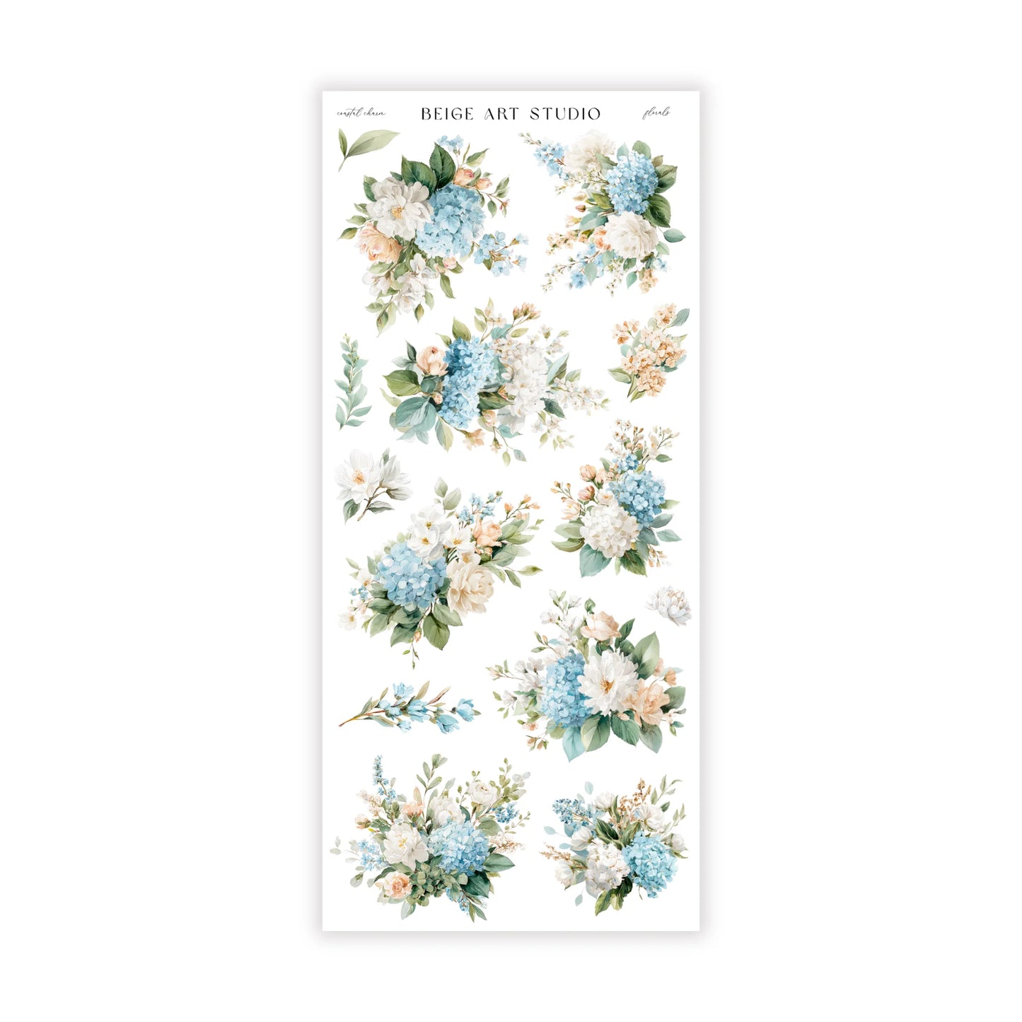 stickervel set | coastal charm