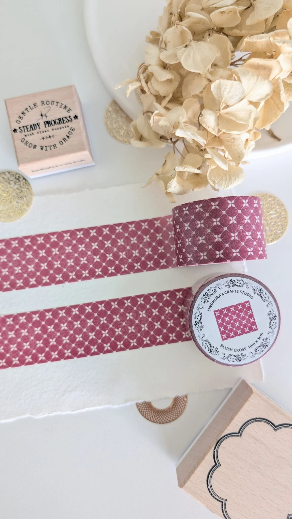 Washitape | Blush cross
