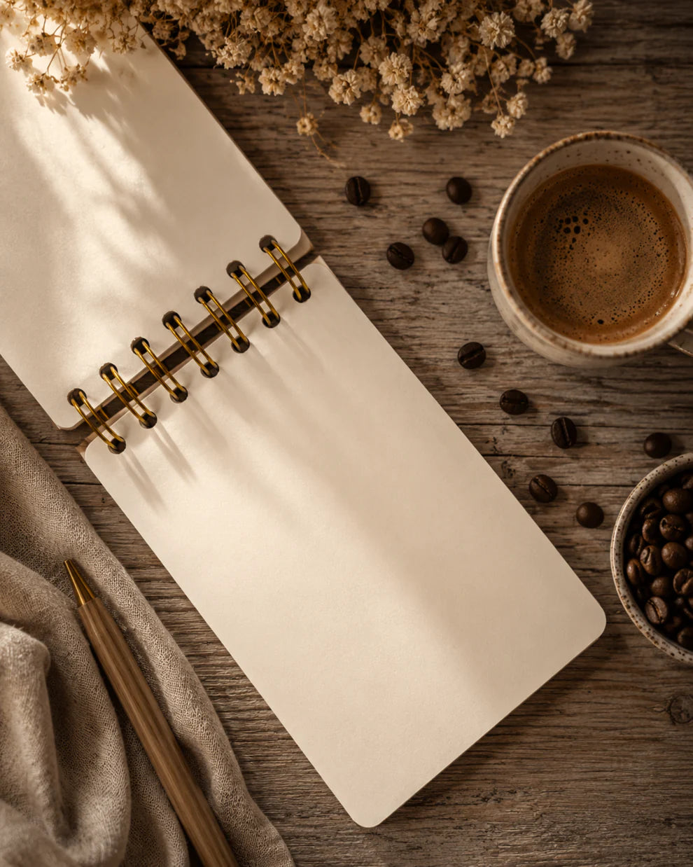 A6 ring journal | Roasted memories