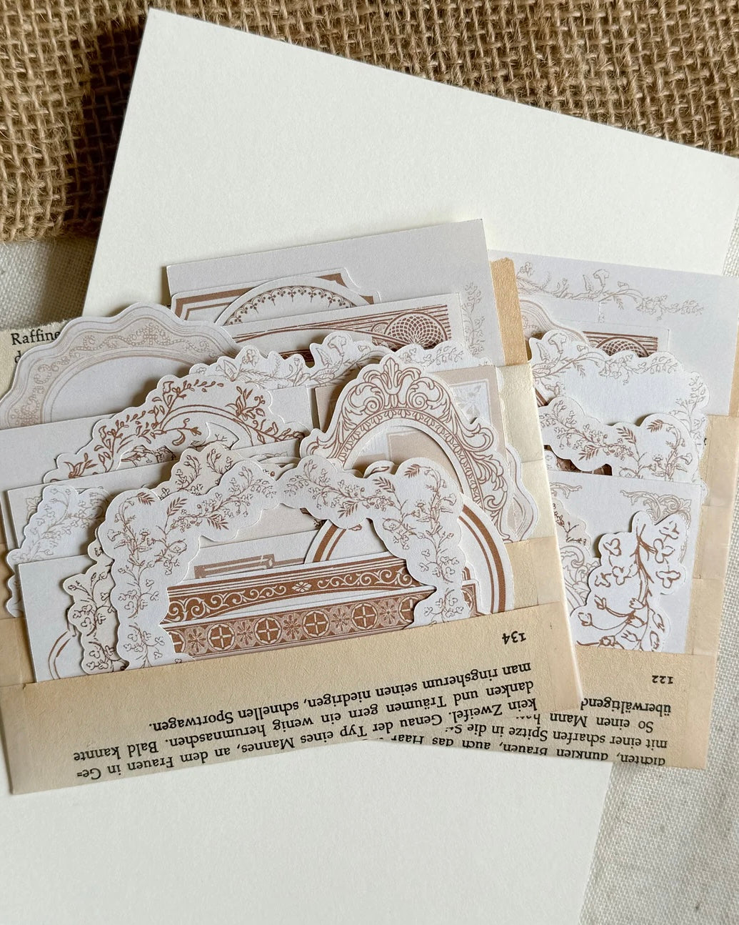 Stickers | vintage frames 20 st.