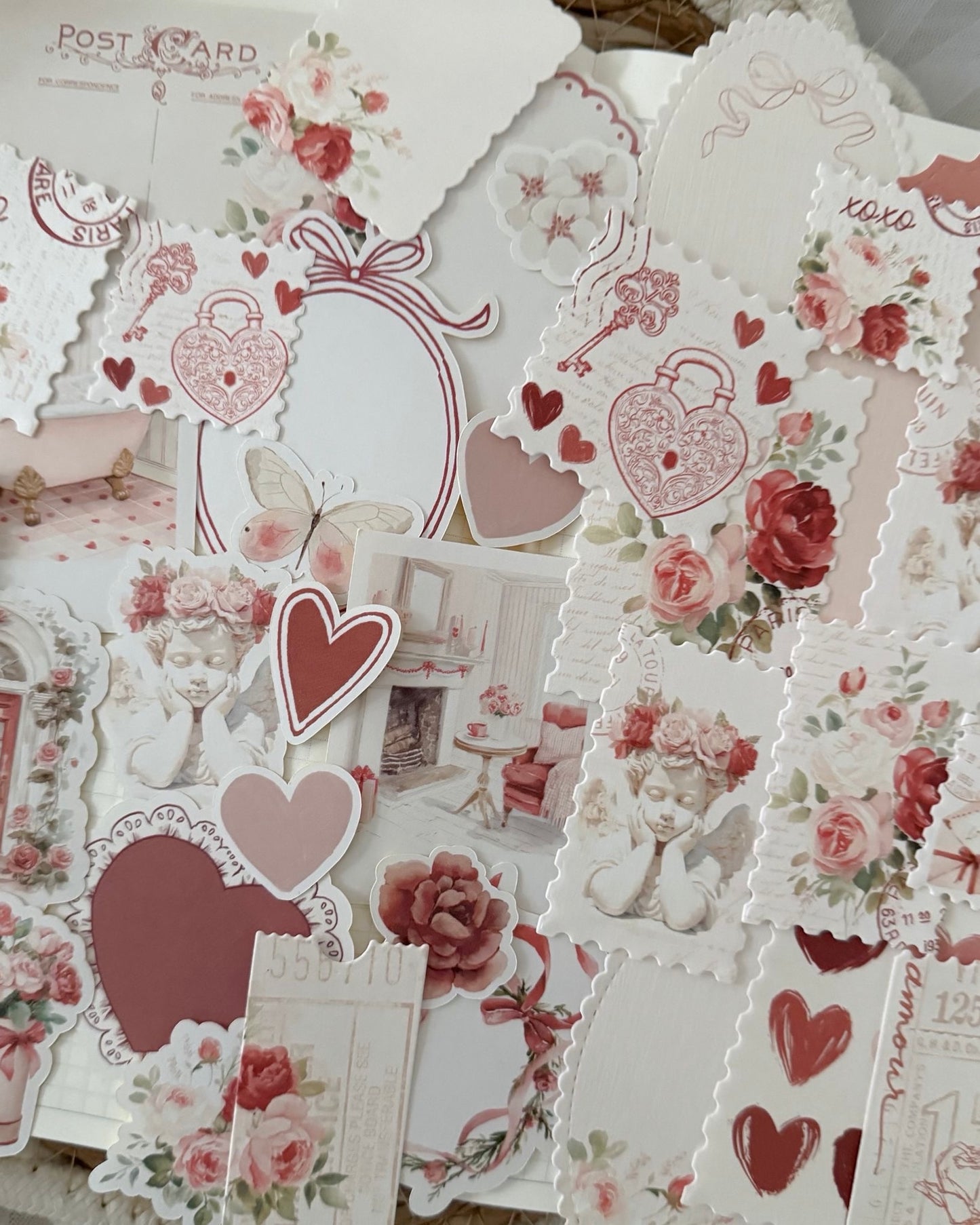 Stickers / papierset | love