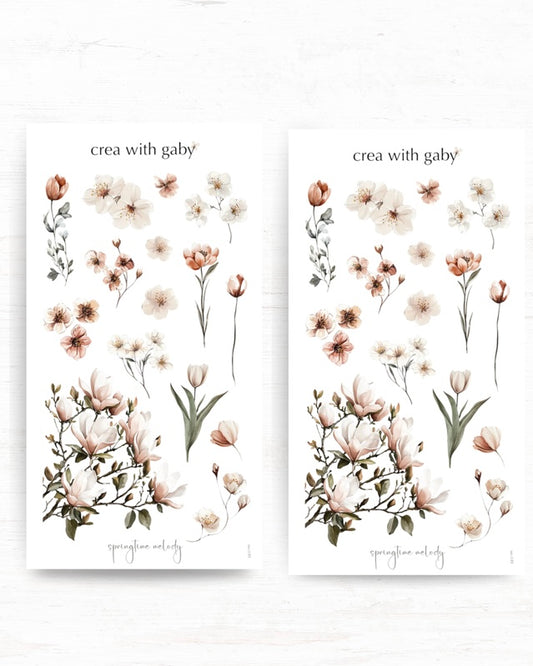 Stickervel | springtime melody
