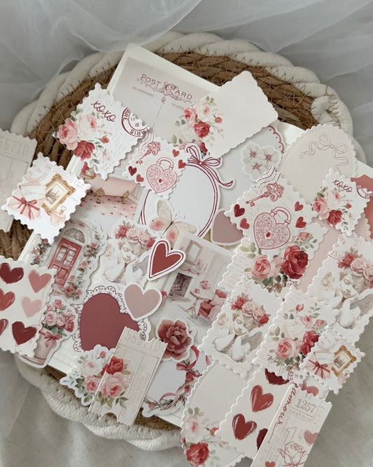 Stickers / papierset | love