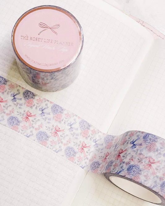 Washitape | pink & blue bows