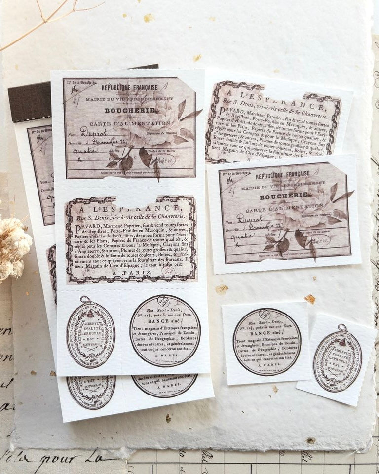 Notepad | Crafting French labels
