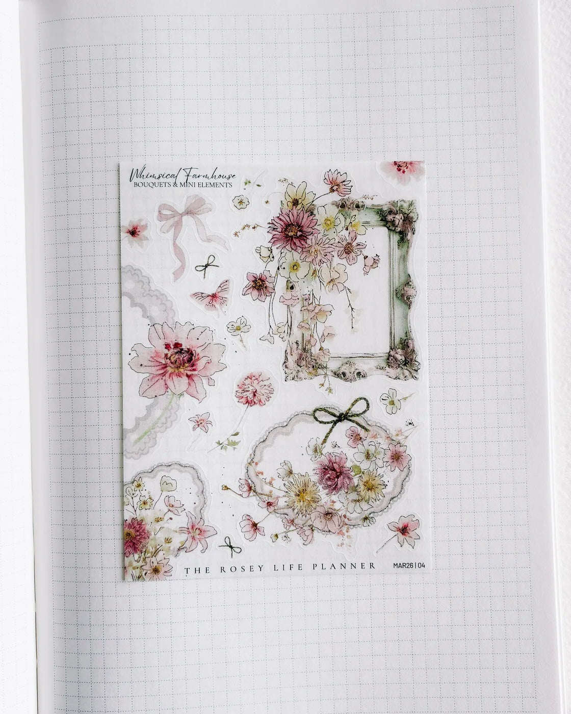 Stickervel | florals | small 2