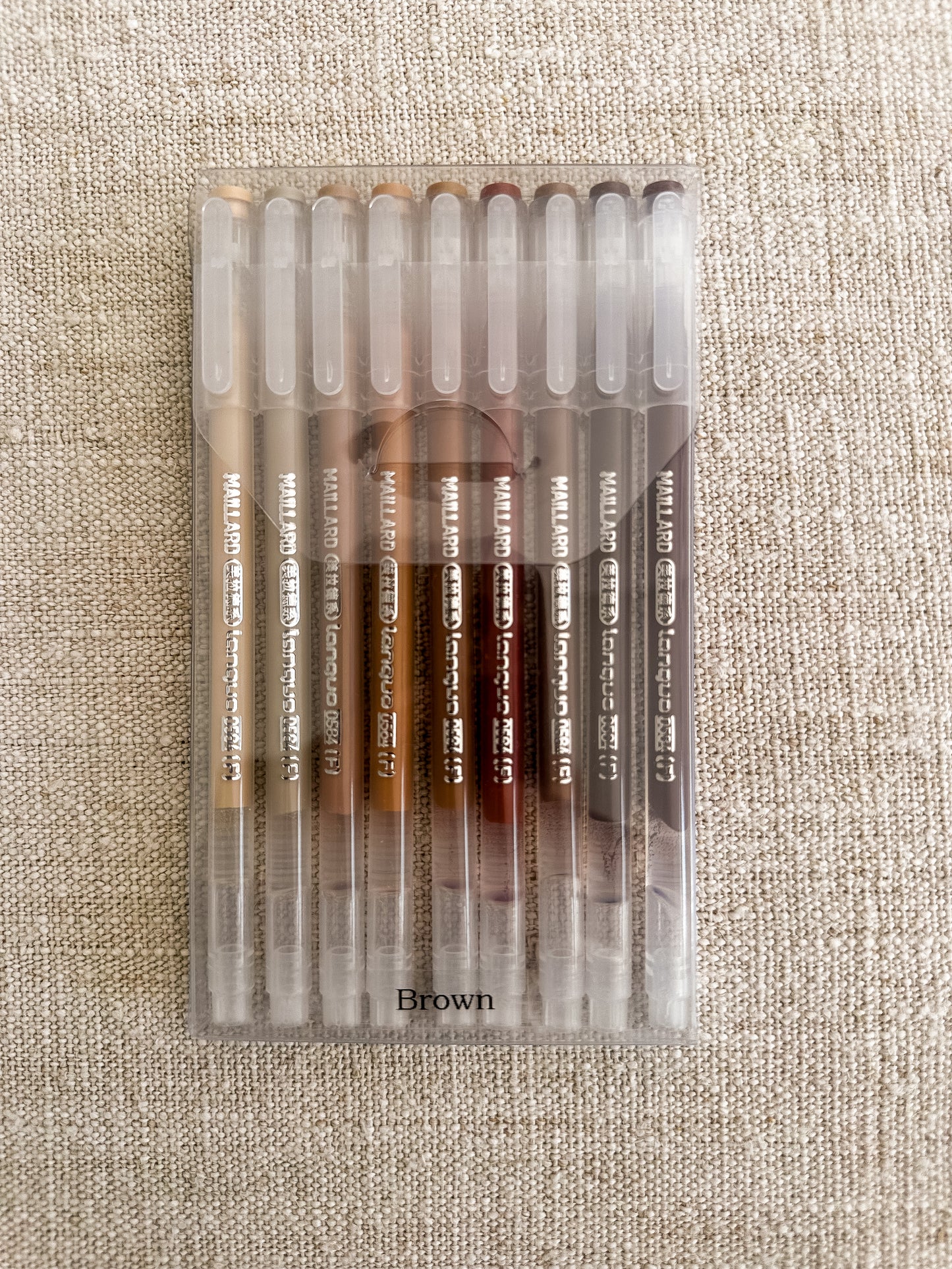 Acryl pennen - Brown