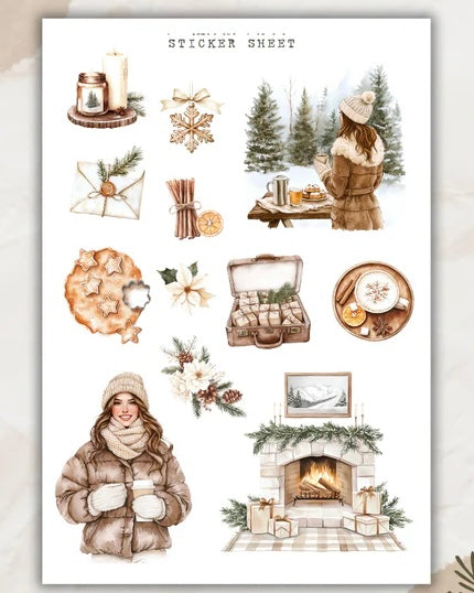 Stickervel | hot cacao winter 1