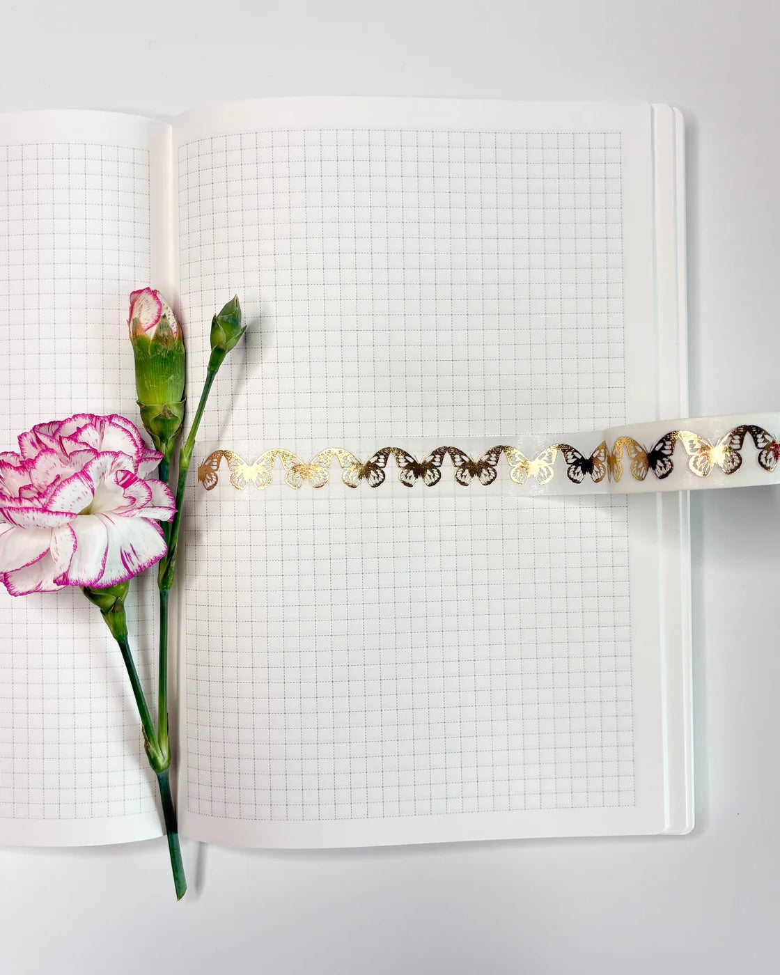 Washitape | spring lilac | gold butterly's