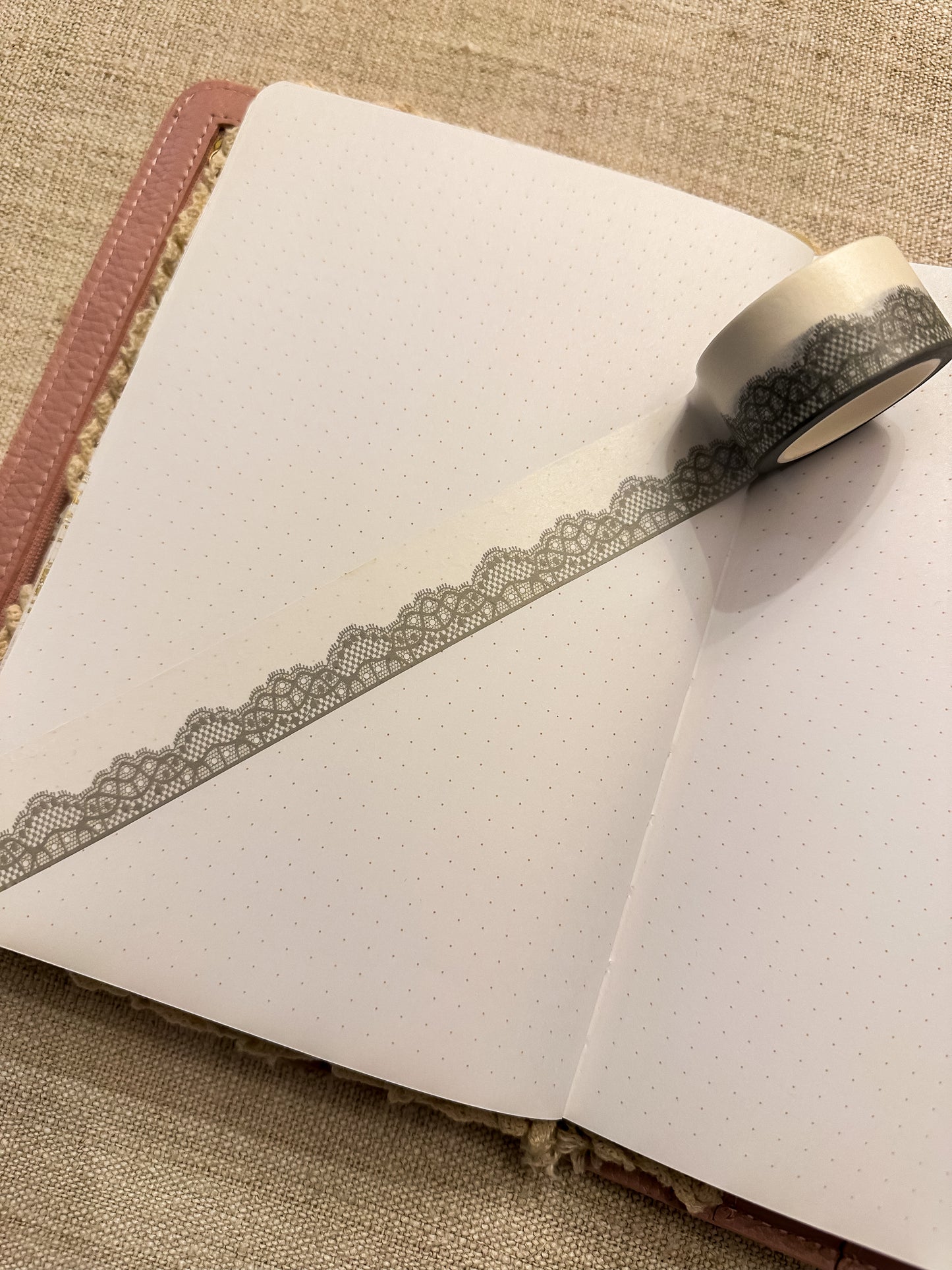 Washitape | lace green fine