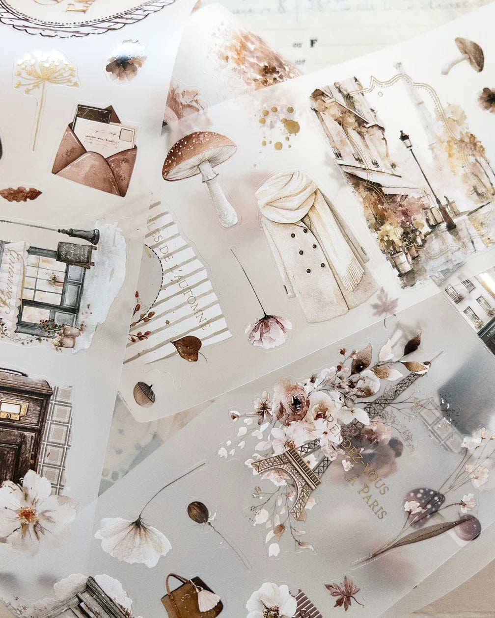 Pettape | Bonjour l'automne | gold foil