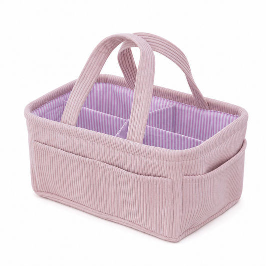 Hobbytas rib | grijs, roze of groen